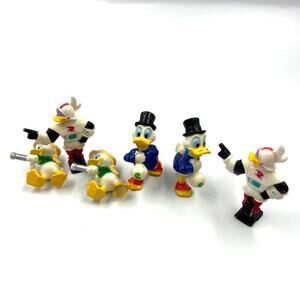 Vintage Disney Lot 6 Ducktails & Darkwing Duck Kelloggs Toys Figurines 1990s PVC